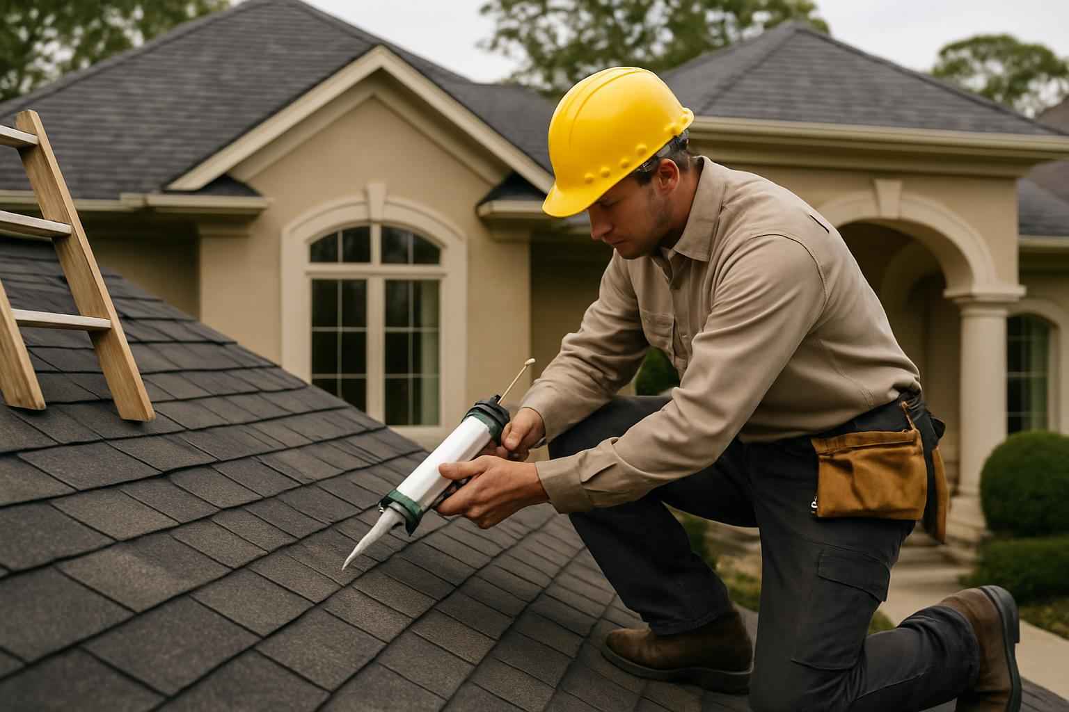 Roof Leak Repair Service in Round Mountain TX