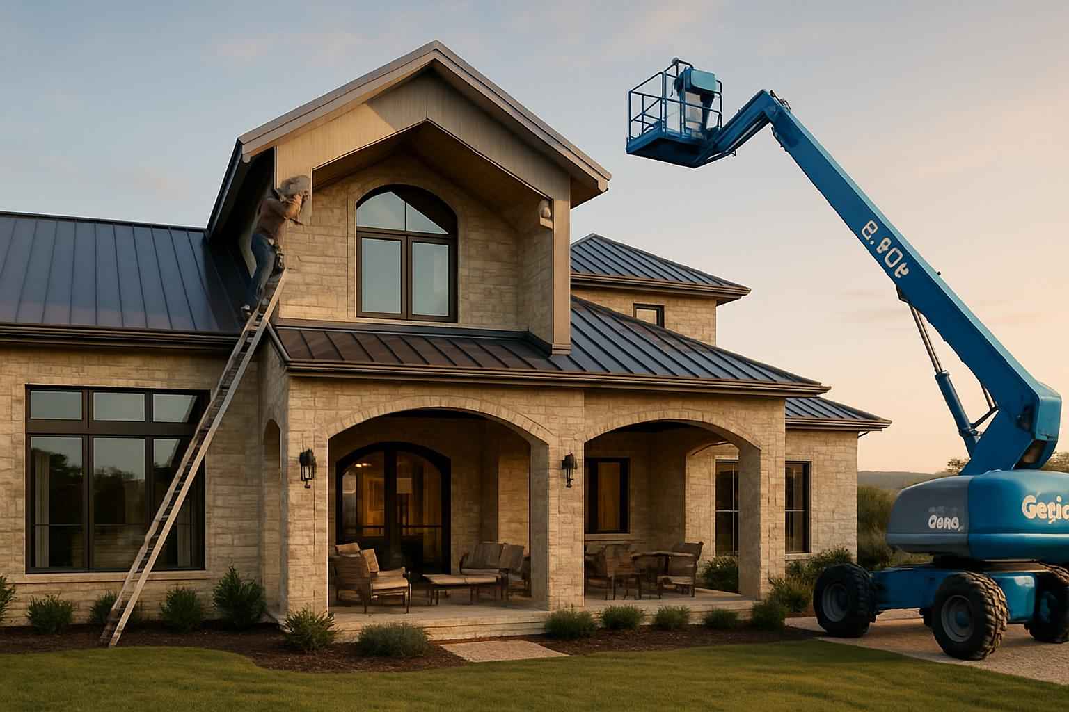 Roof Raise Service in Round Mountain TX
