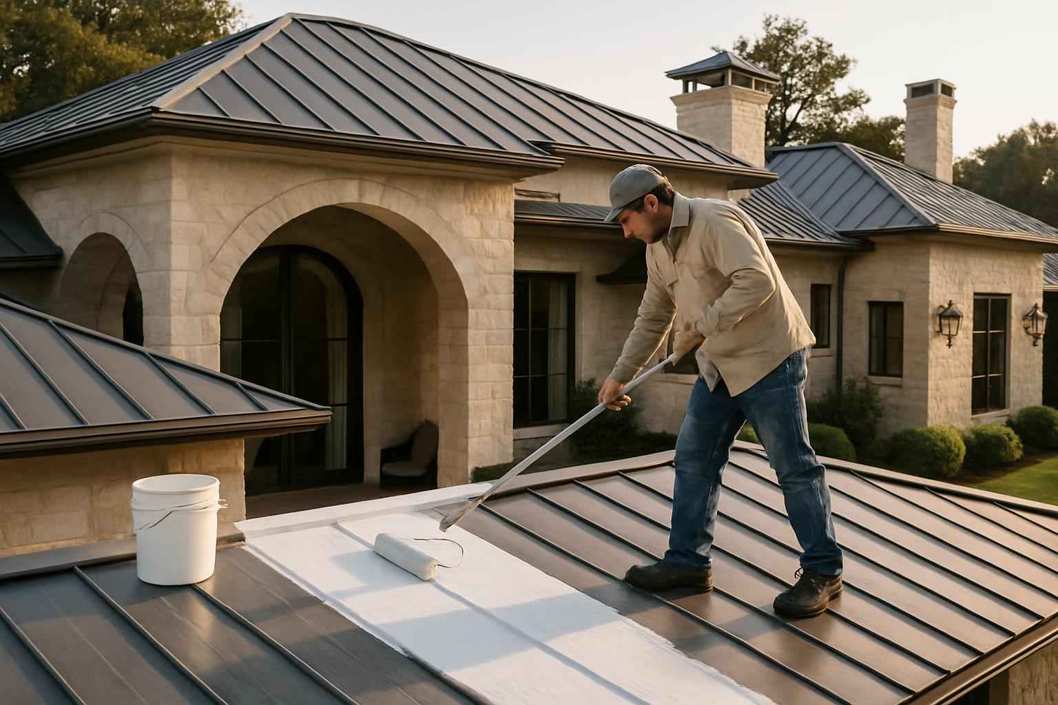 Roof Recoat Service in Boerne TX