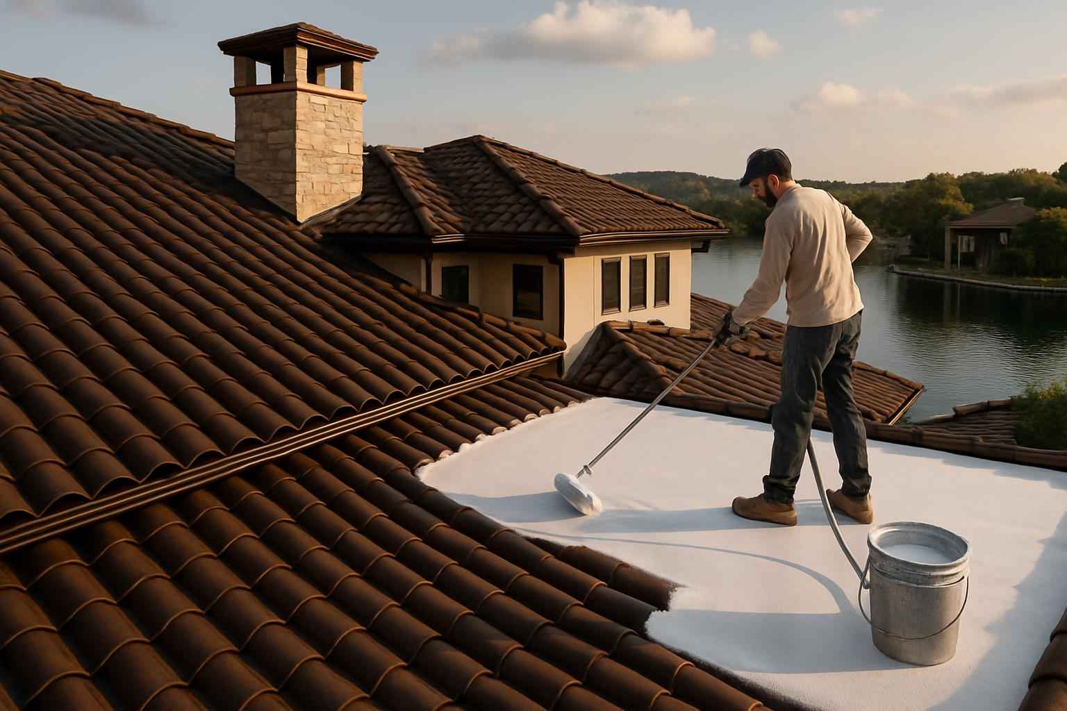 Roof Recoat Service in Granite Shoals TX