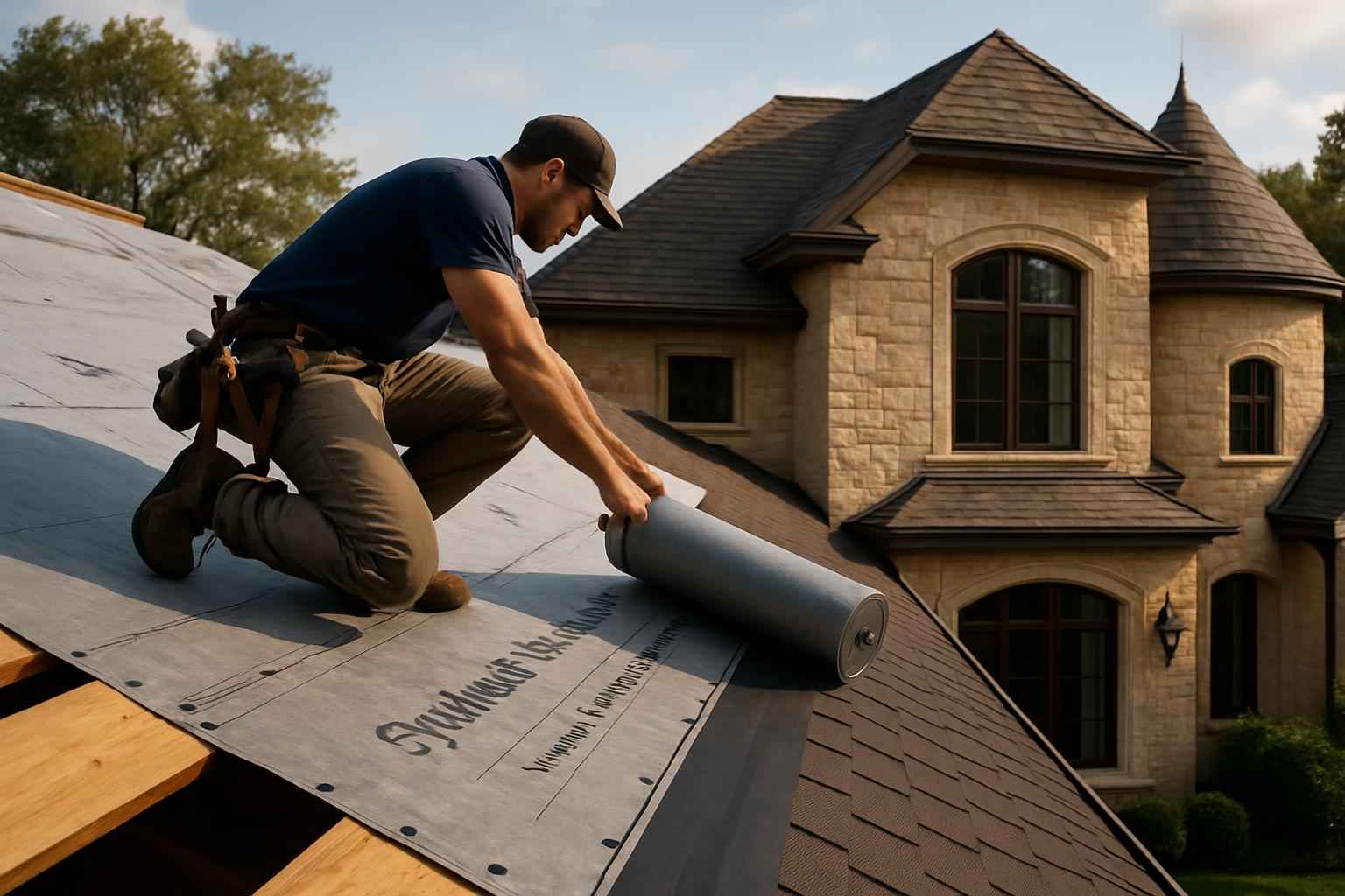 Roof Underlayment Service in Hunt TX