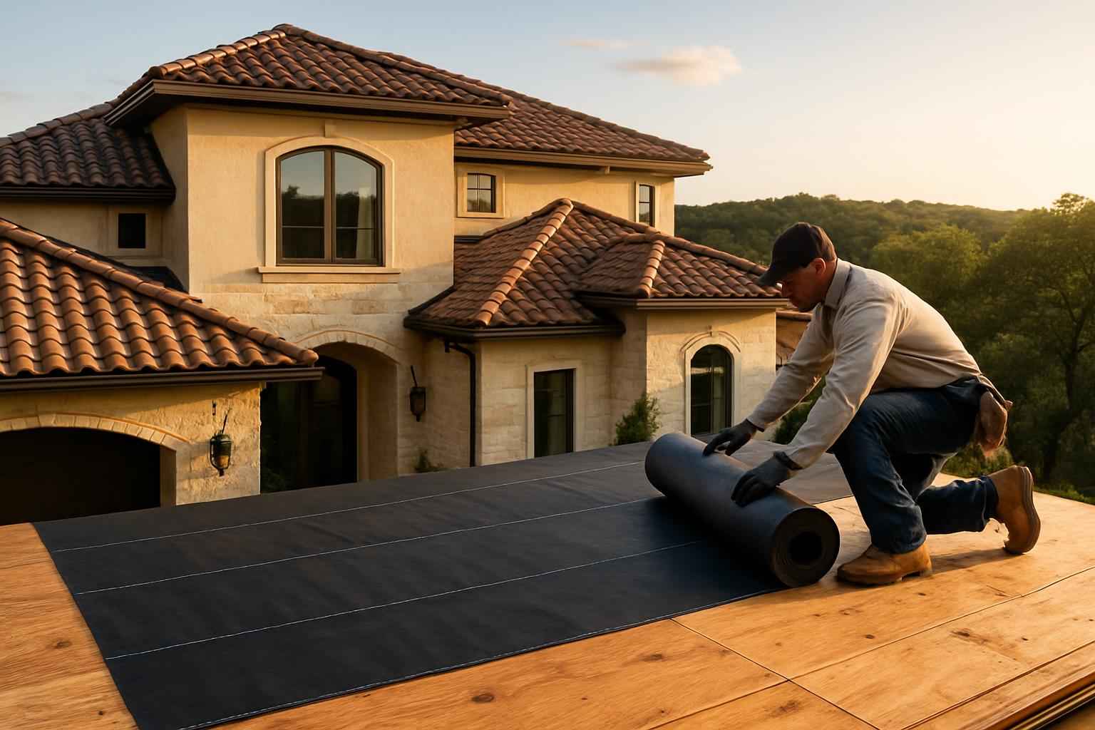 Roof Underlayment Service in Kendalia TX