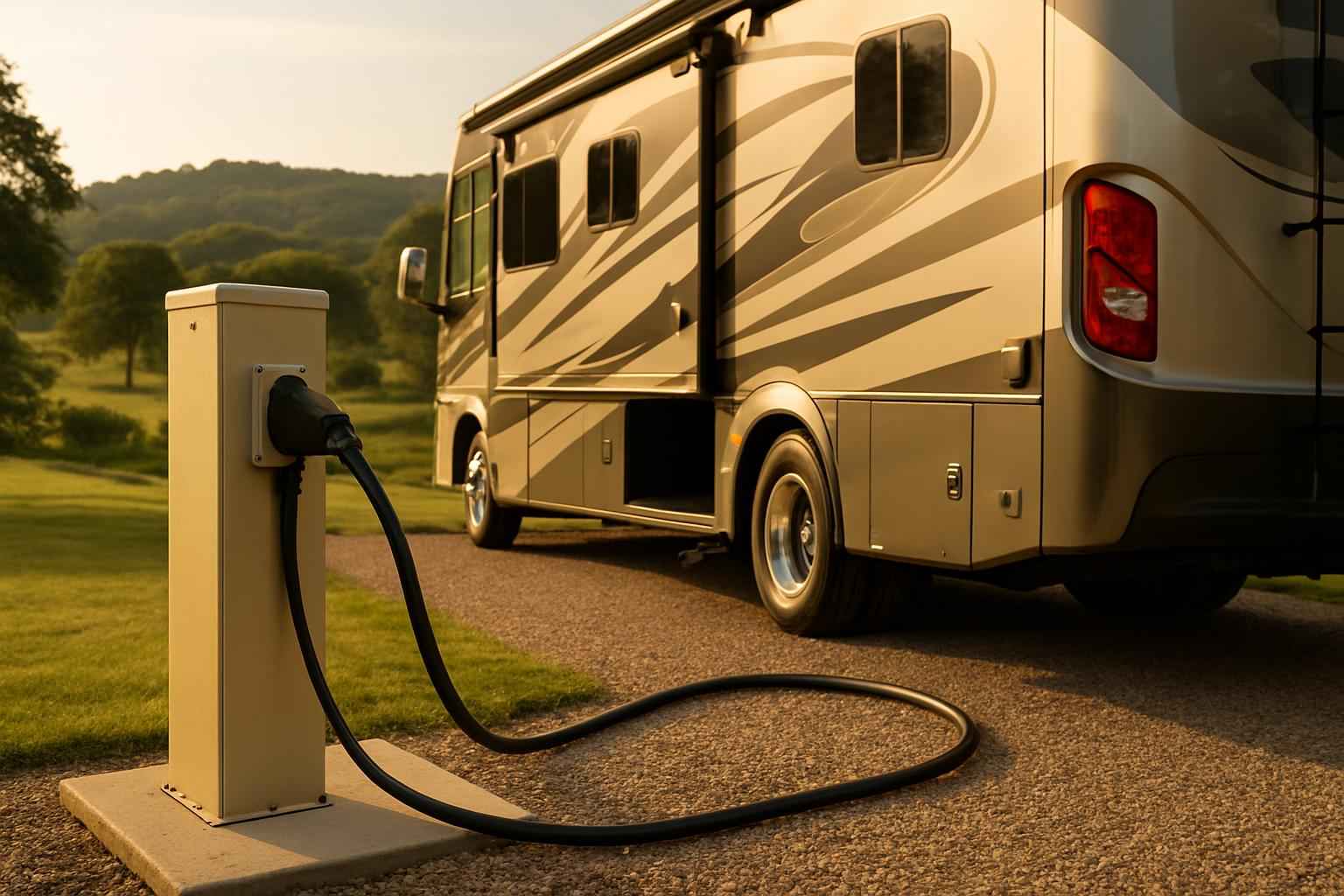RV Electrical Hookup Service in Cypress Mill TX