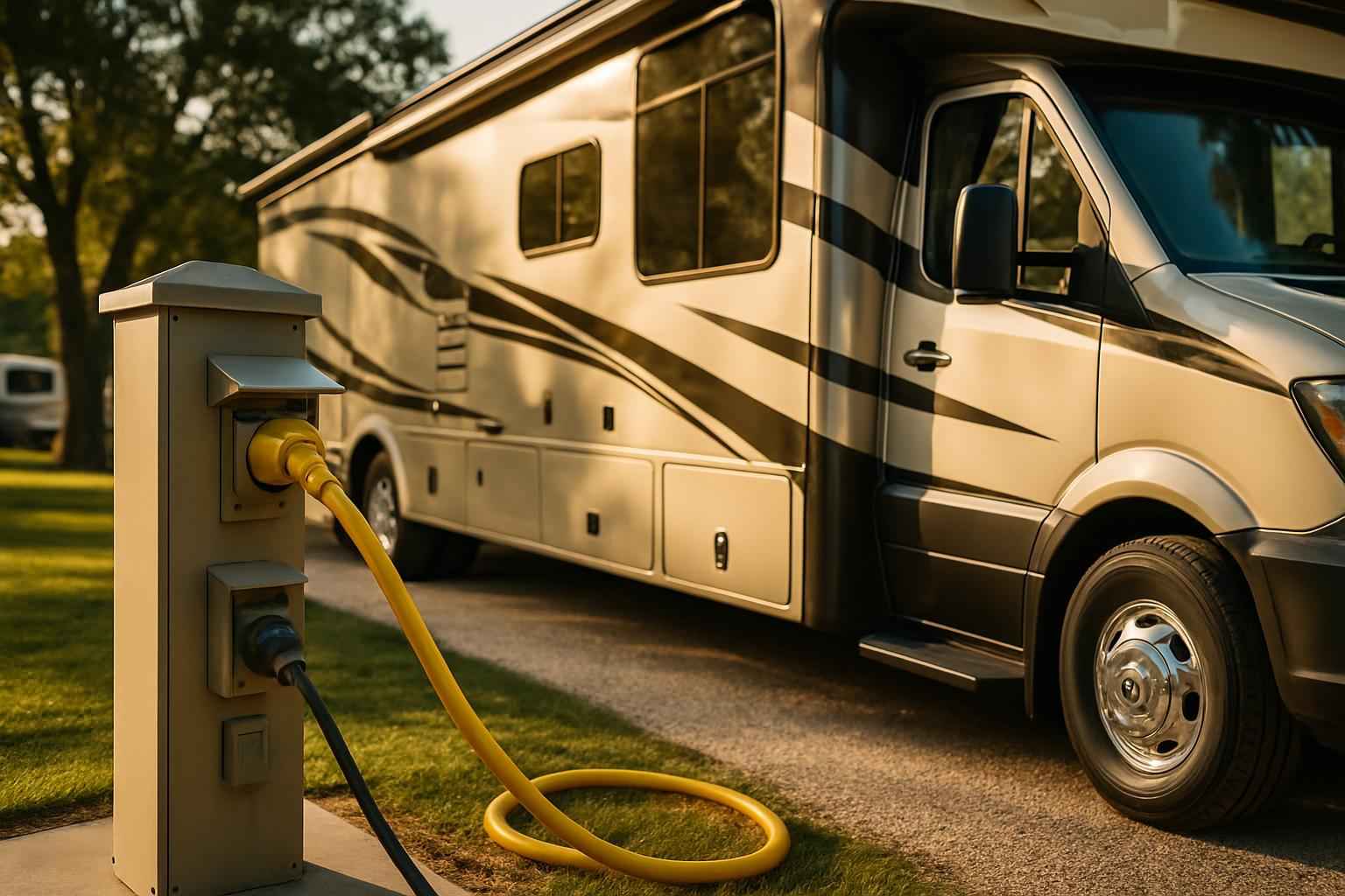 RV Electrical Hookup Service in Hunt TX