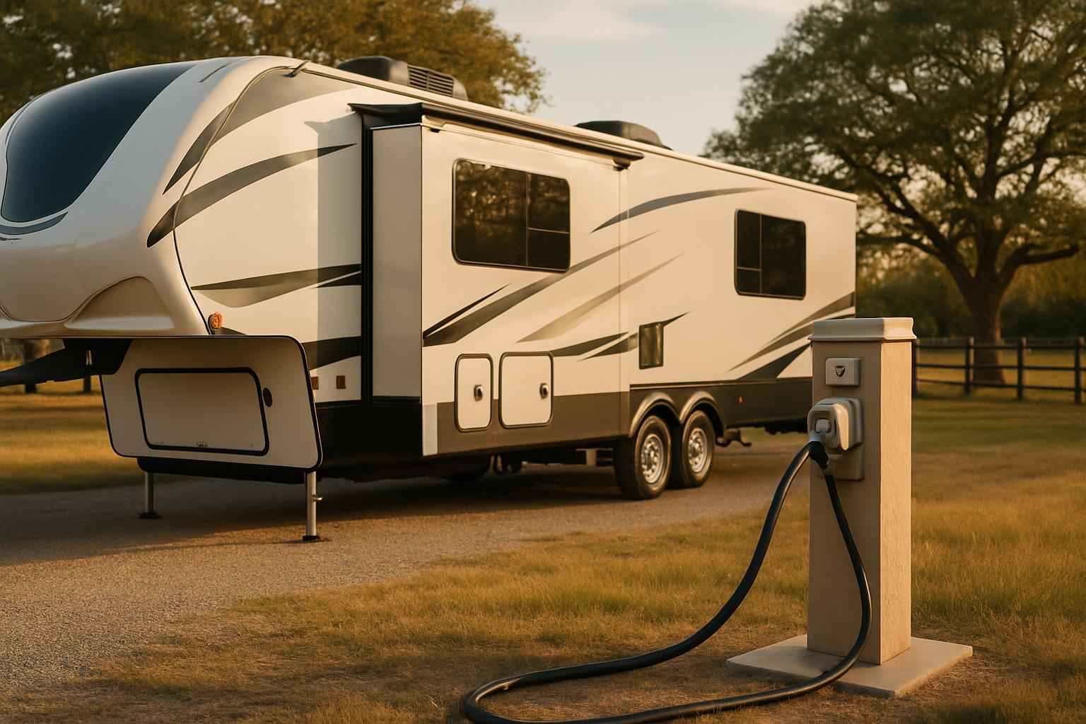 RV Electrical Hookup Service in Kendalia TX