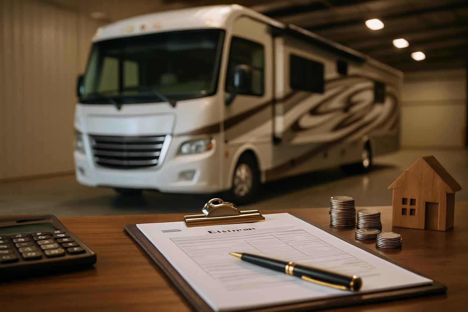 RV Storage Cost Estimate in Hunt TX