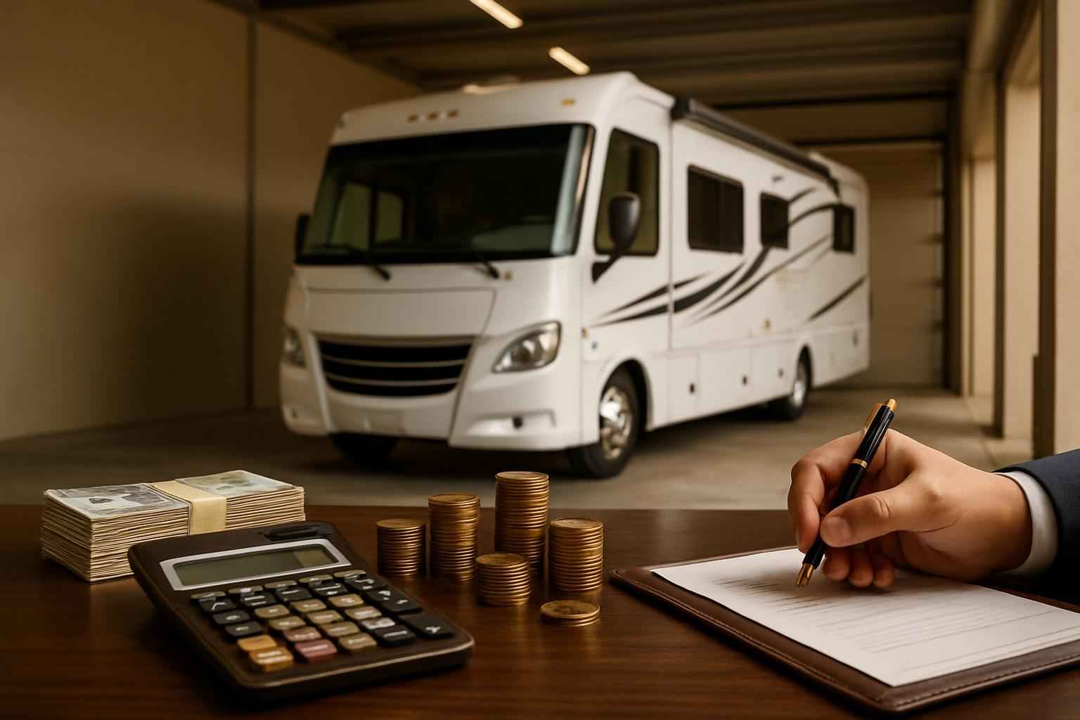 RV Storage Cost Estimate in Kendalia TX