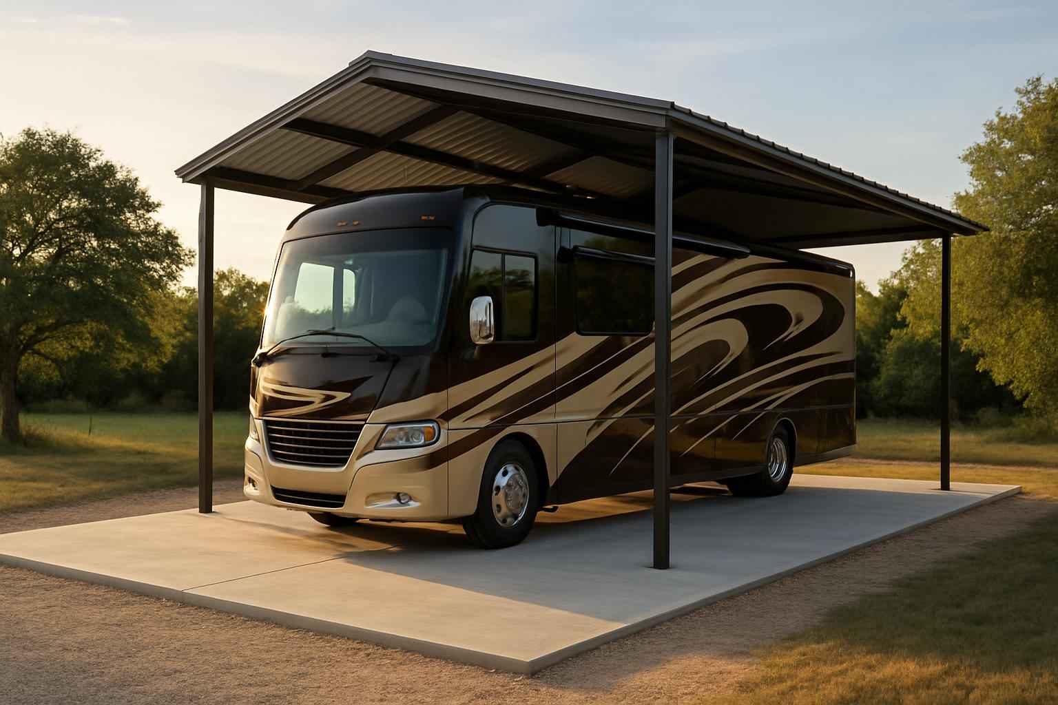 RV Storage Slab Contractor in Boerne TX