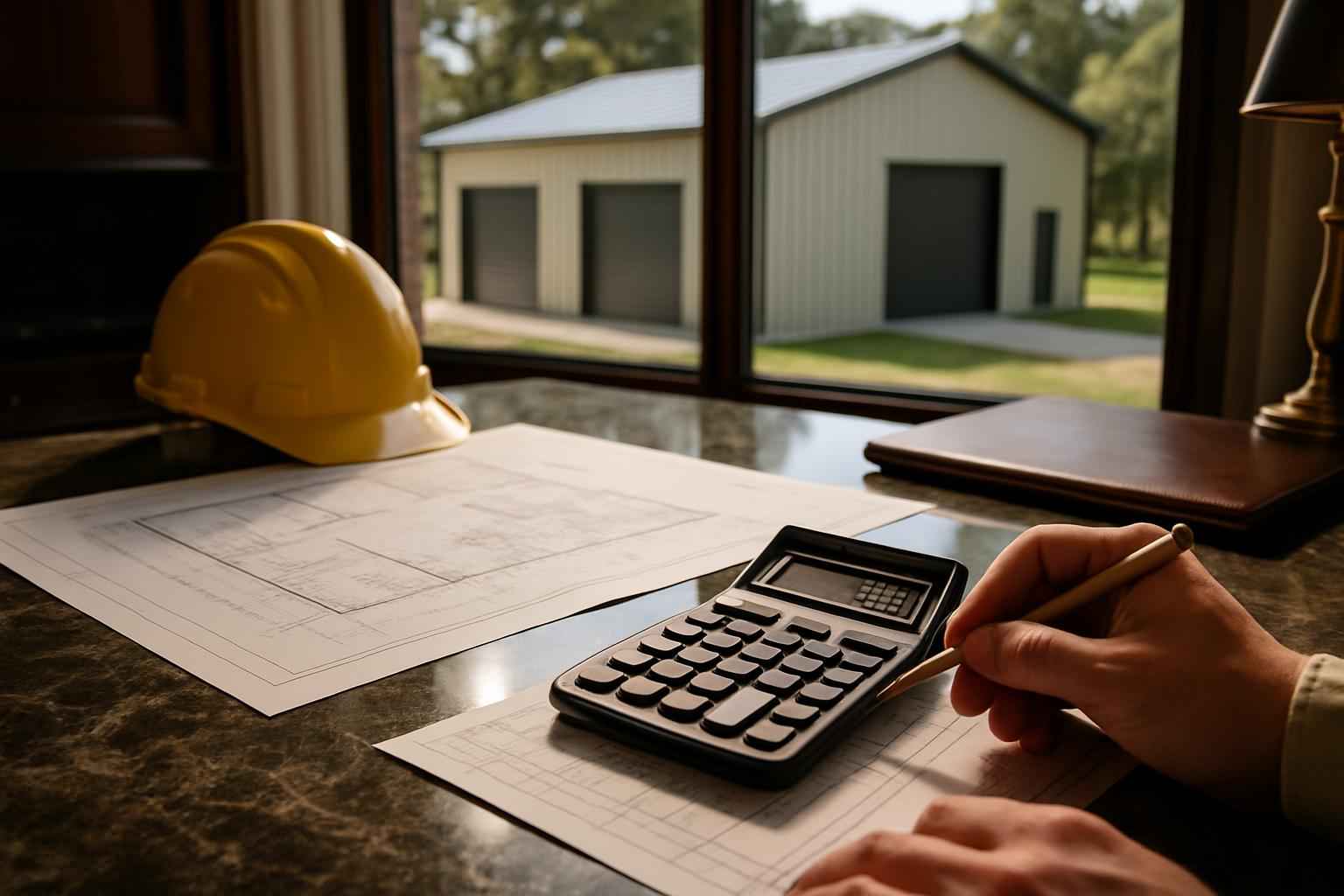 Shop Build Cost Estimate in Boerne TX