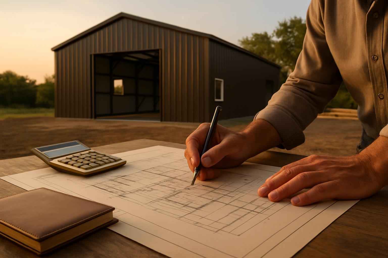 Shop Build Cost Estimate in Cypress Mill TX