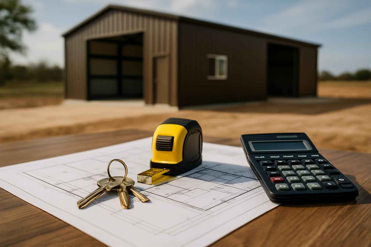 Shop Build Cost Estimate in Llano TX