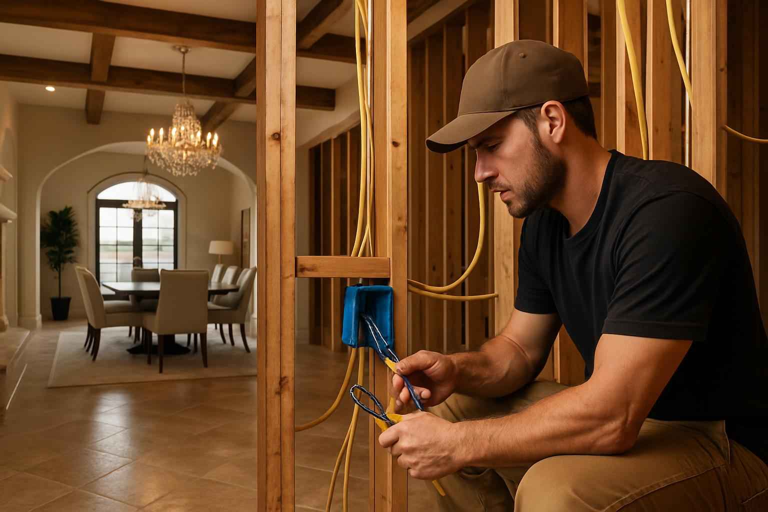 Shop Electrical Rough In Service in Kingsland TX
