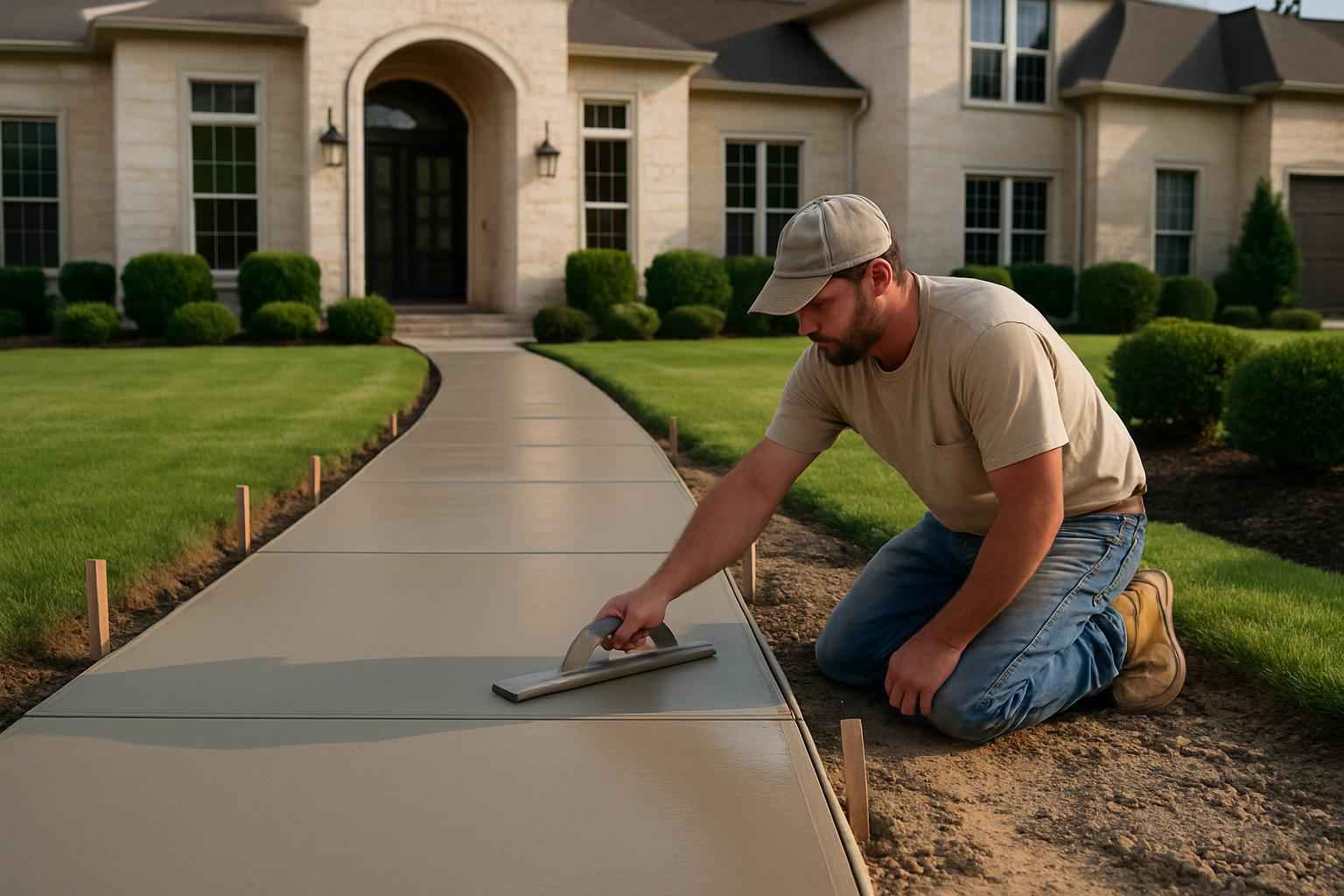 Sidewalk Flatwork Contractor in Cypress Mill TX