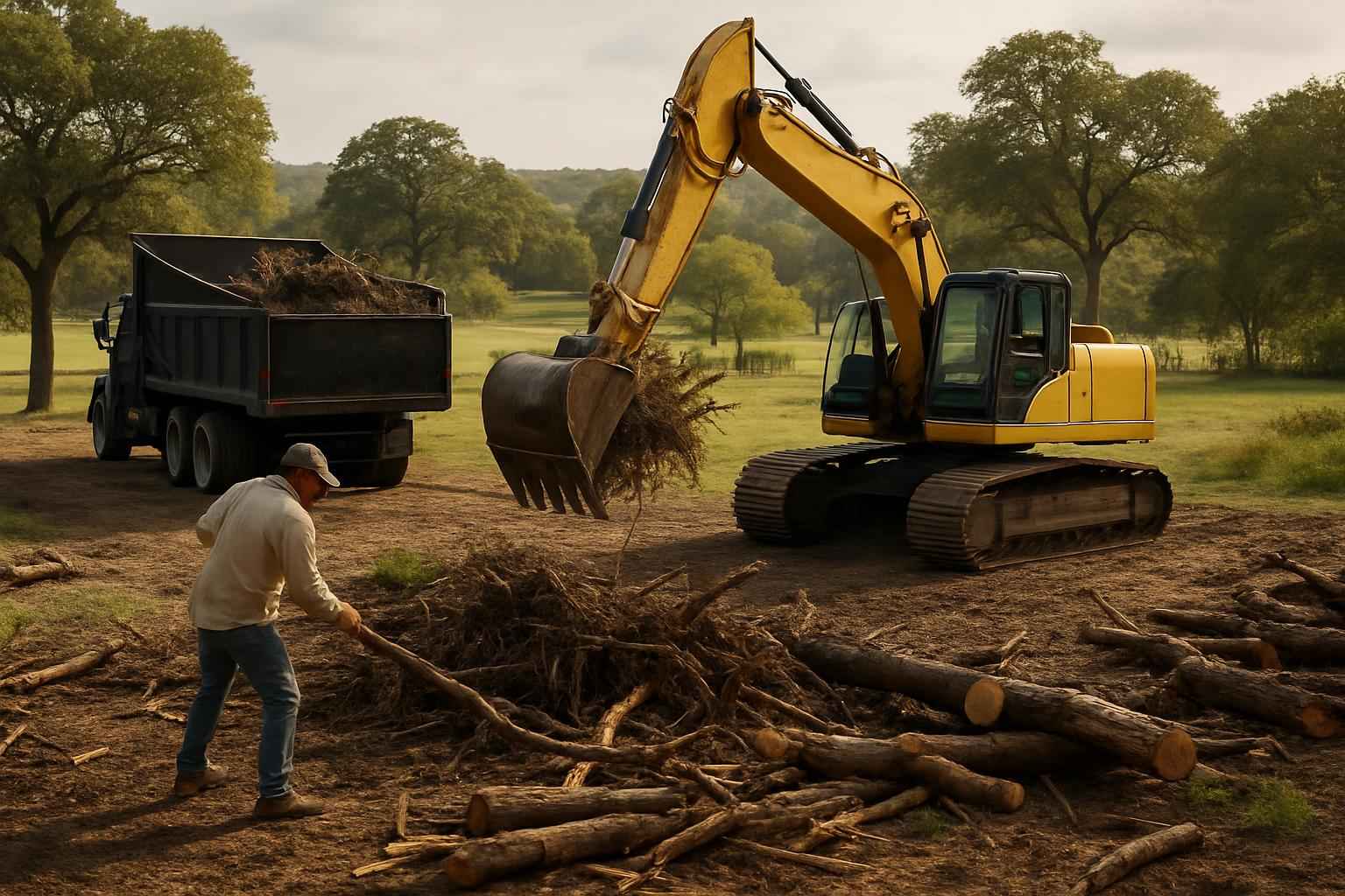 Site Cleanup Service in Kendalia TX