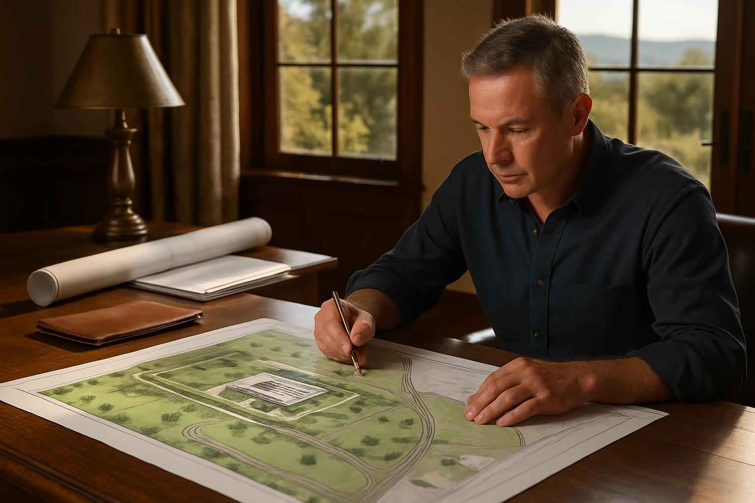 Site Layout Planning Service in Kendalia TX