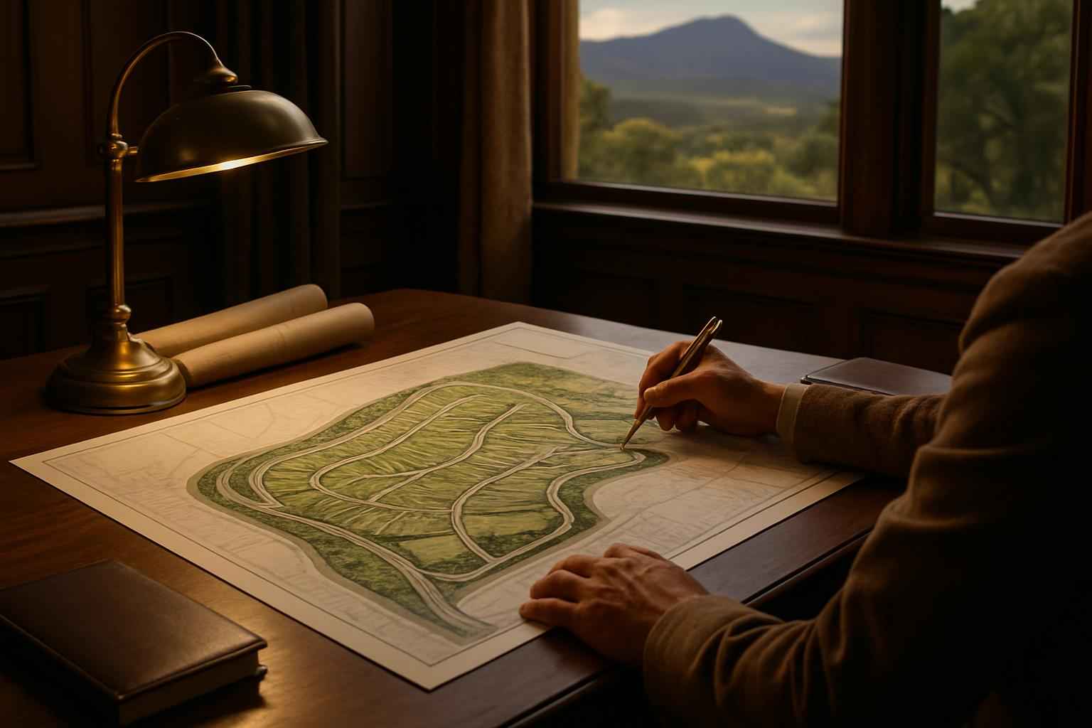 Site Layout Planning Service in Round Mountain TX