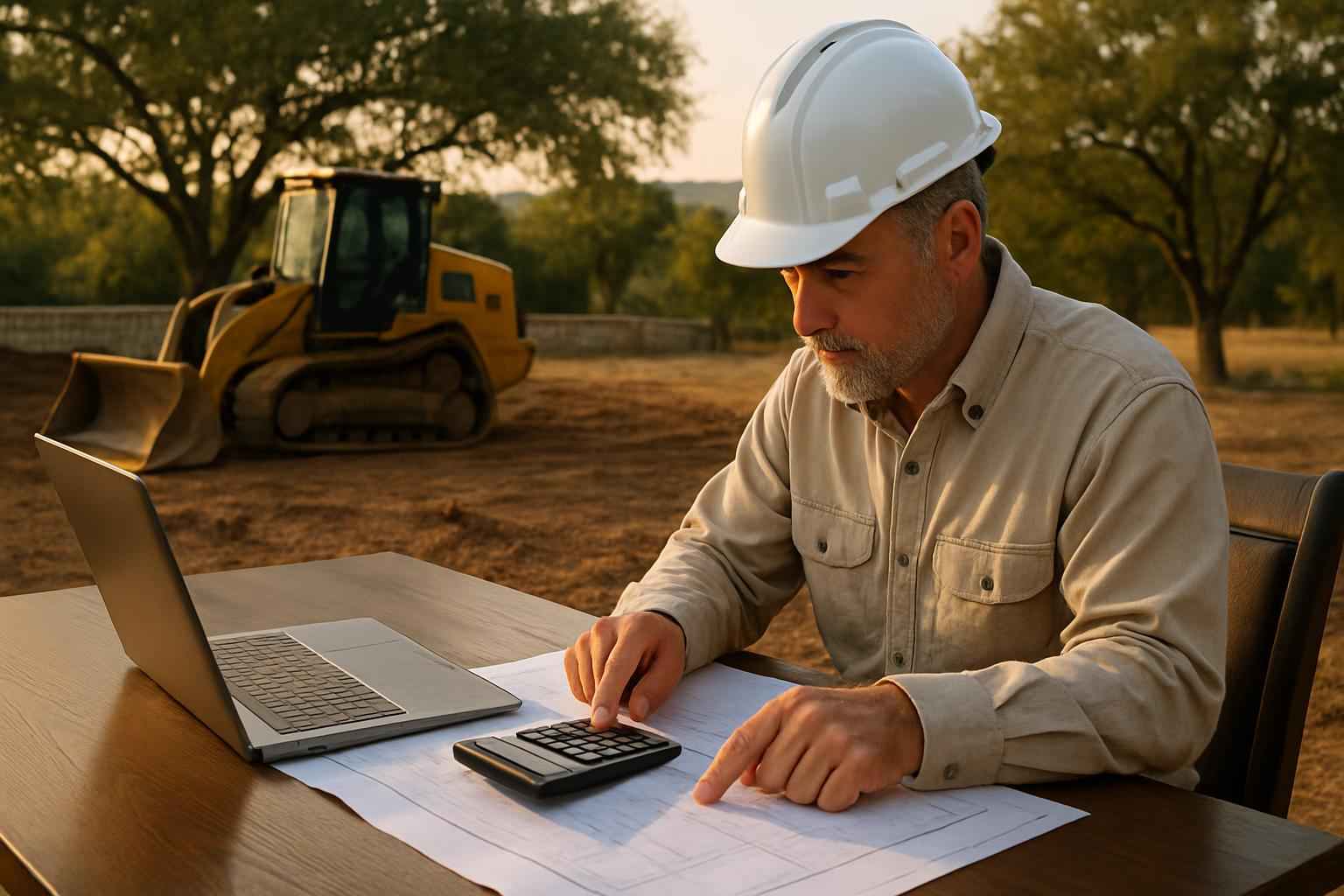 Site Prep Cost Estimate in Cypress Mill TX