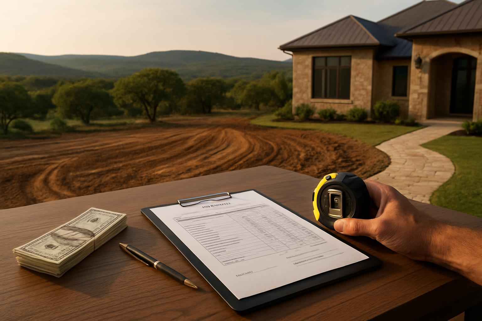 Site Prep Cost Estimate in Mountain Home TX