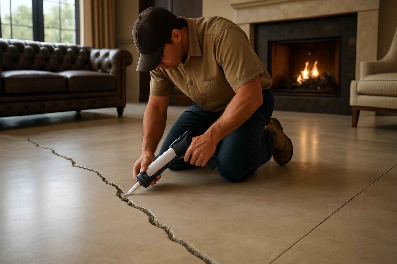 Slab Crack Repair Service in Llano TX