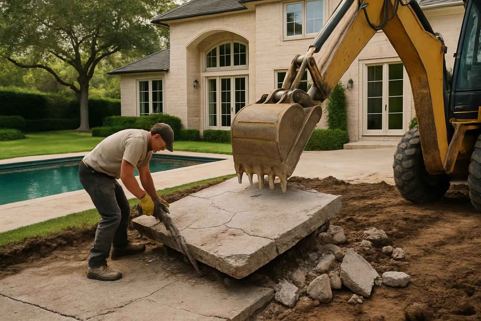 Slab Removal Service in Granite Shoals TX
