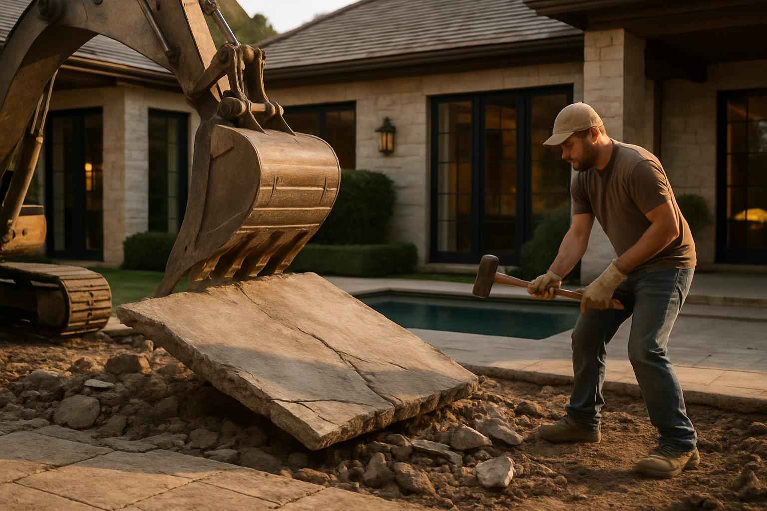 Slab Removal Service in Hunt TX