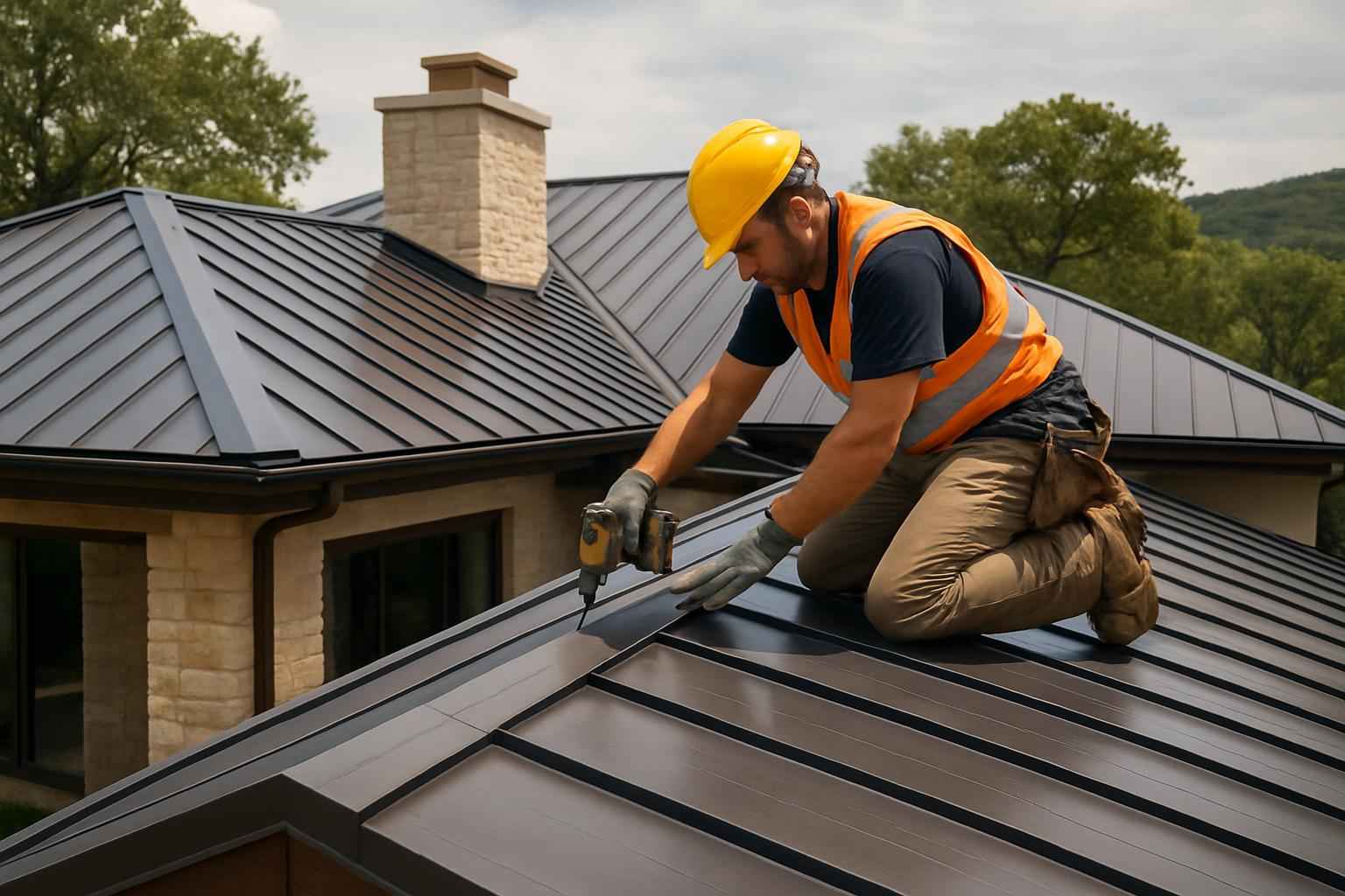 Standing Seam Roof Installer in Hunt TX