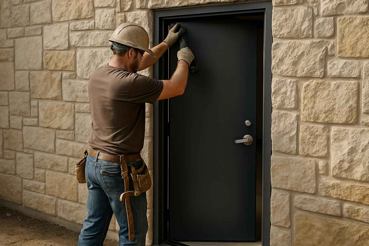 Steel Walk Door Installer in Llano TX