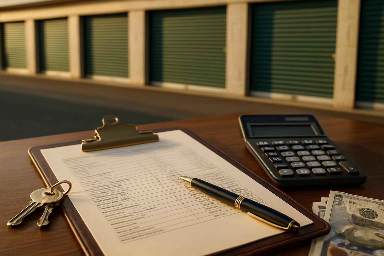 Storage Facility Cost Estimate in Hunt TX