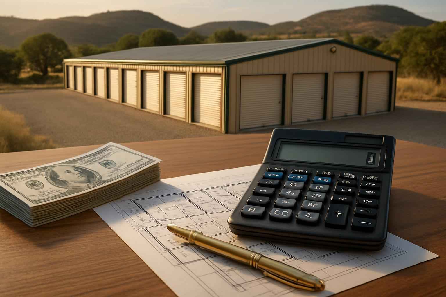 Storage Facility Cost Estimate in Round Mountain TX