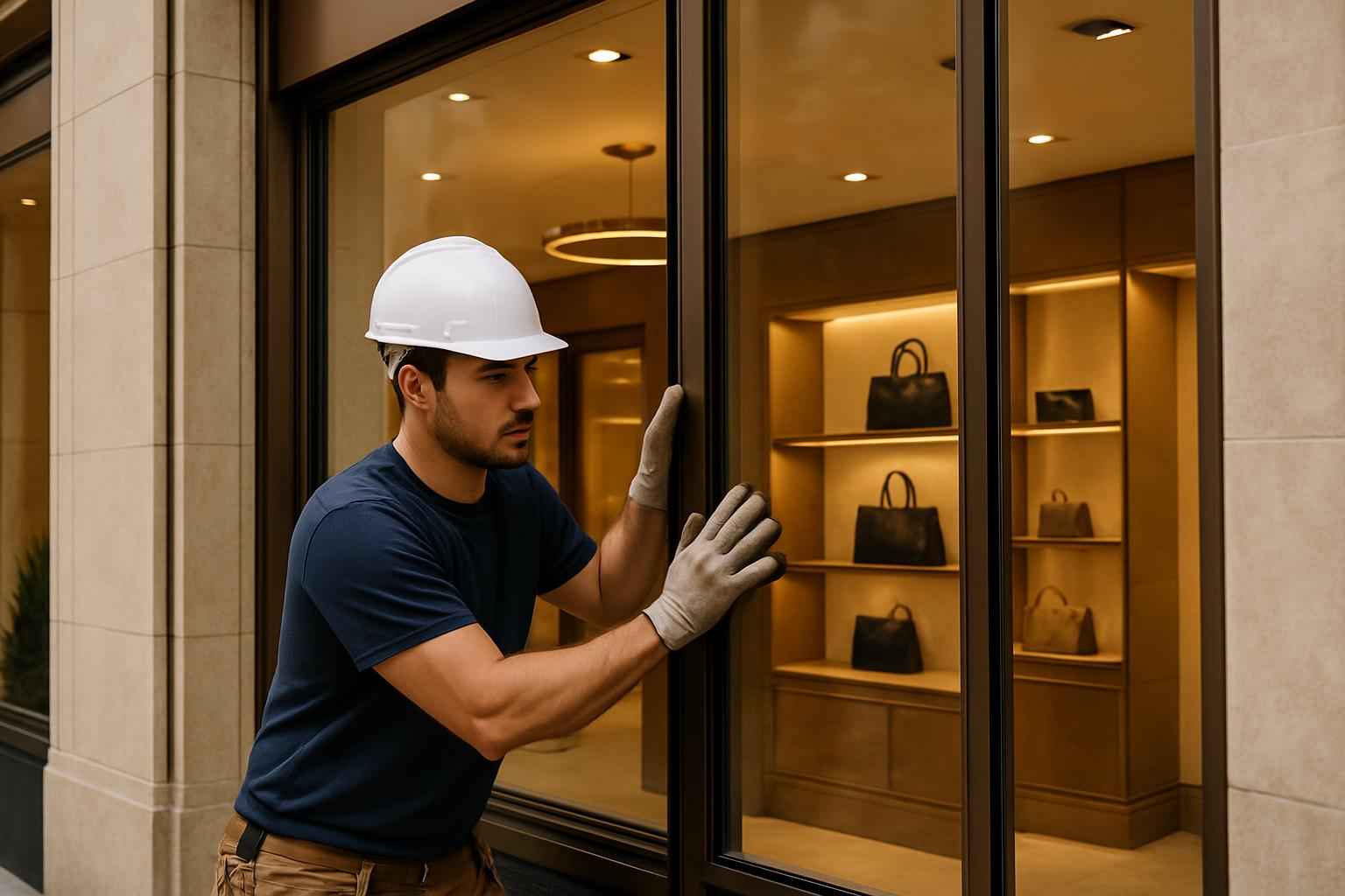 Storefront Window Installer in Round Mountain TX