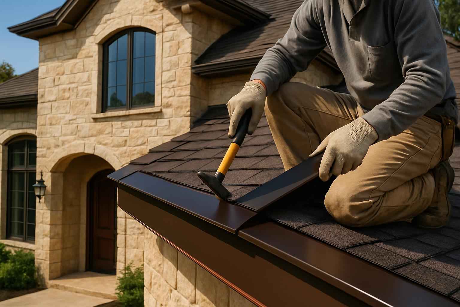 Trim Flashing Installation in Cypress Mill TX