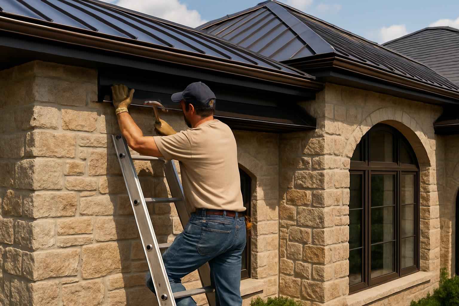 Trim Flashing Installation in Granite Shoals TX