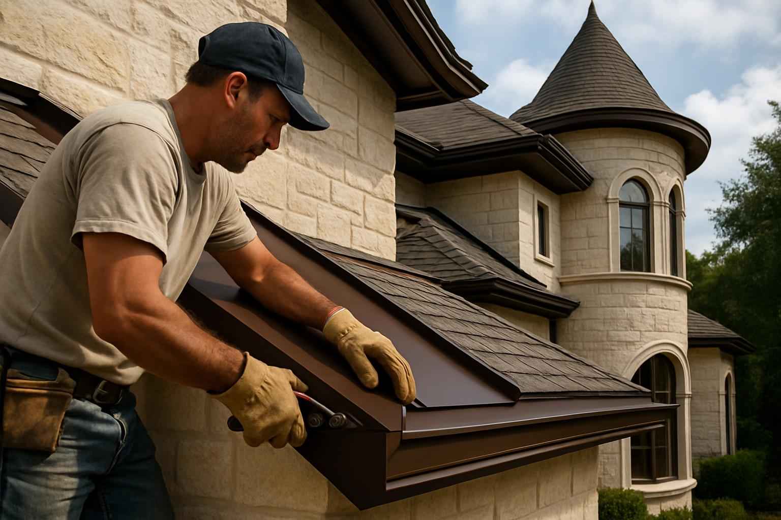 Trim Flashing Installation in Kendalia TX