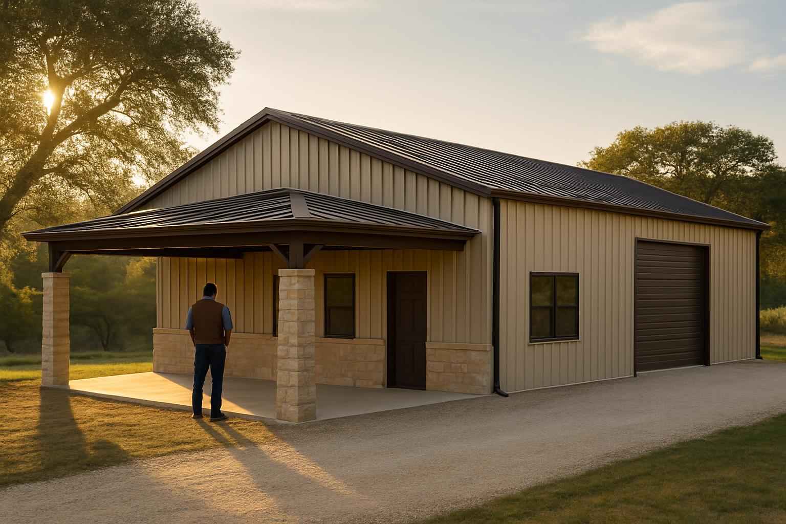 Turnkey Metal Building Service in Hunt TX