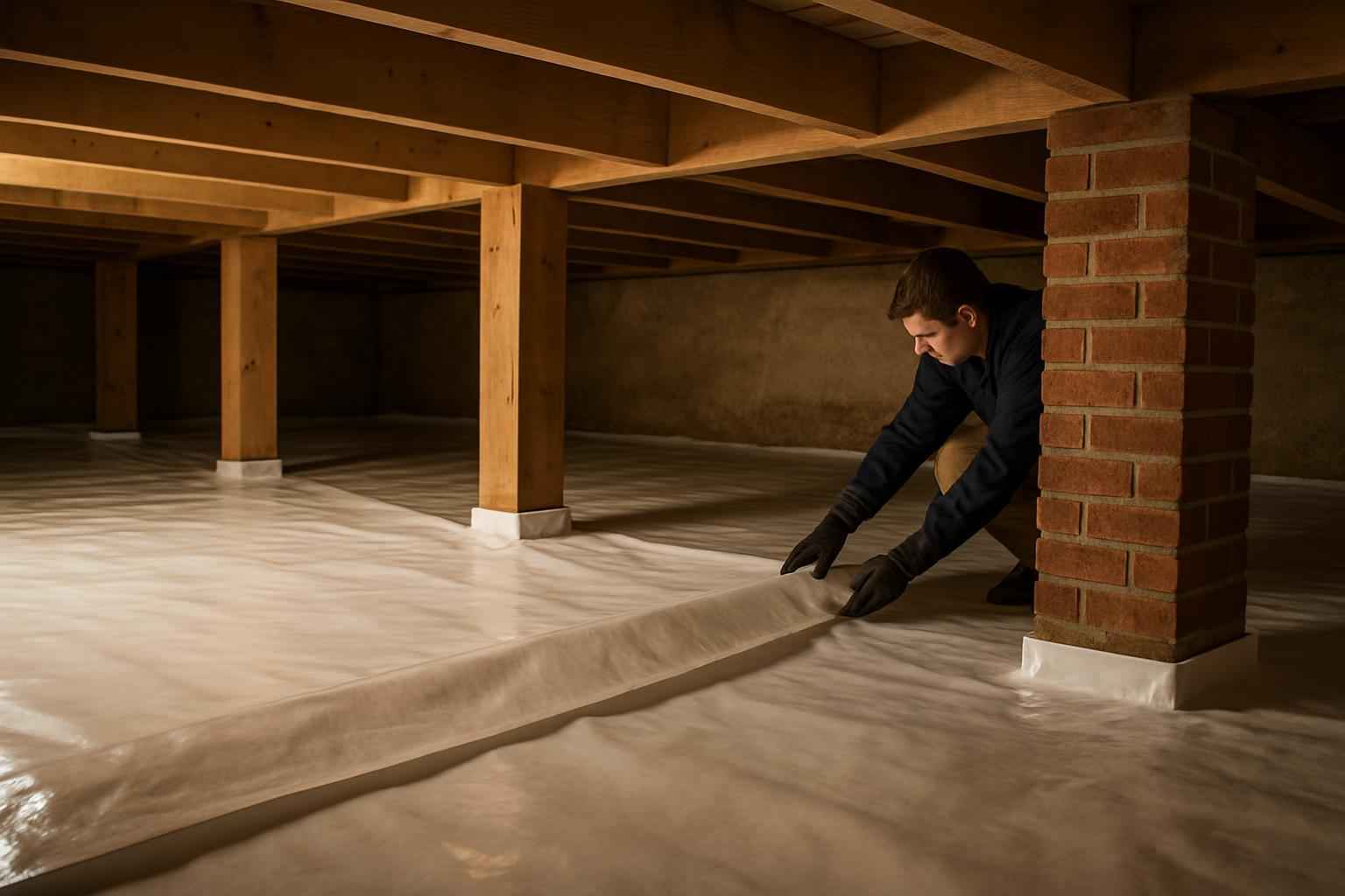 Vapor Barrier Installation in Kendalia TX