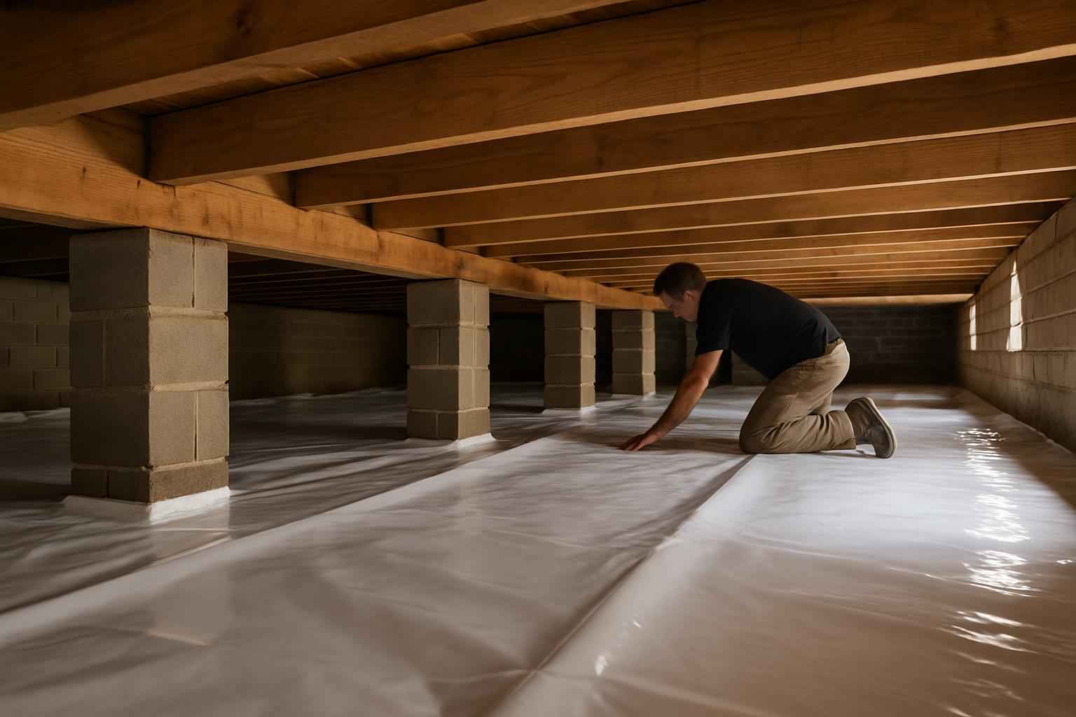 Vapor Barrier Installation in Llano TX