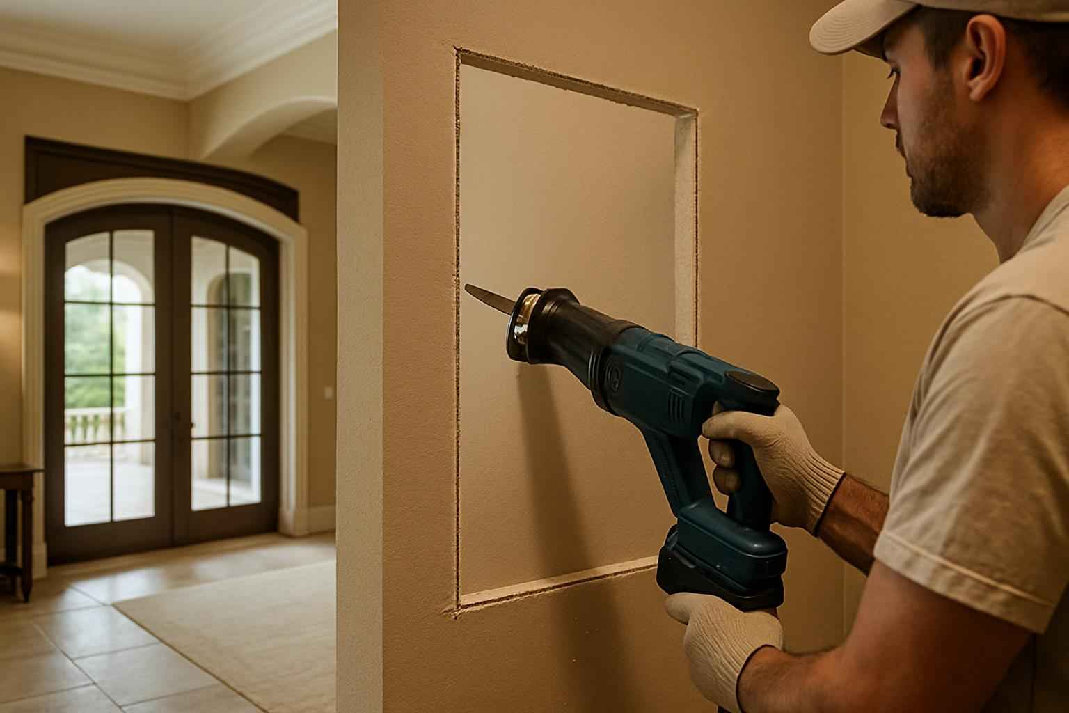 Wall Cut In Service in Boerne TX