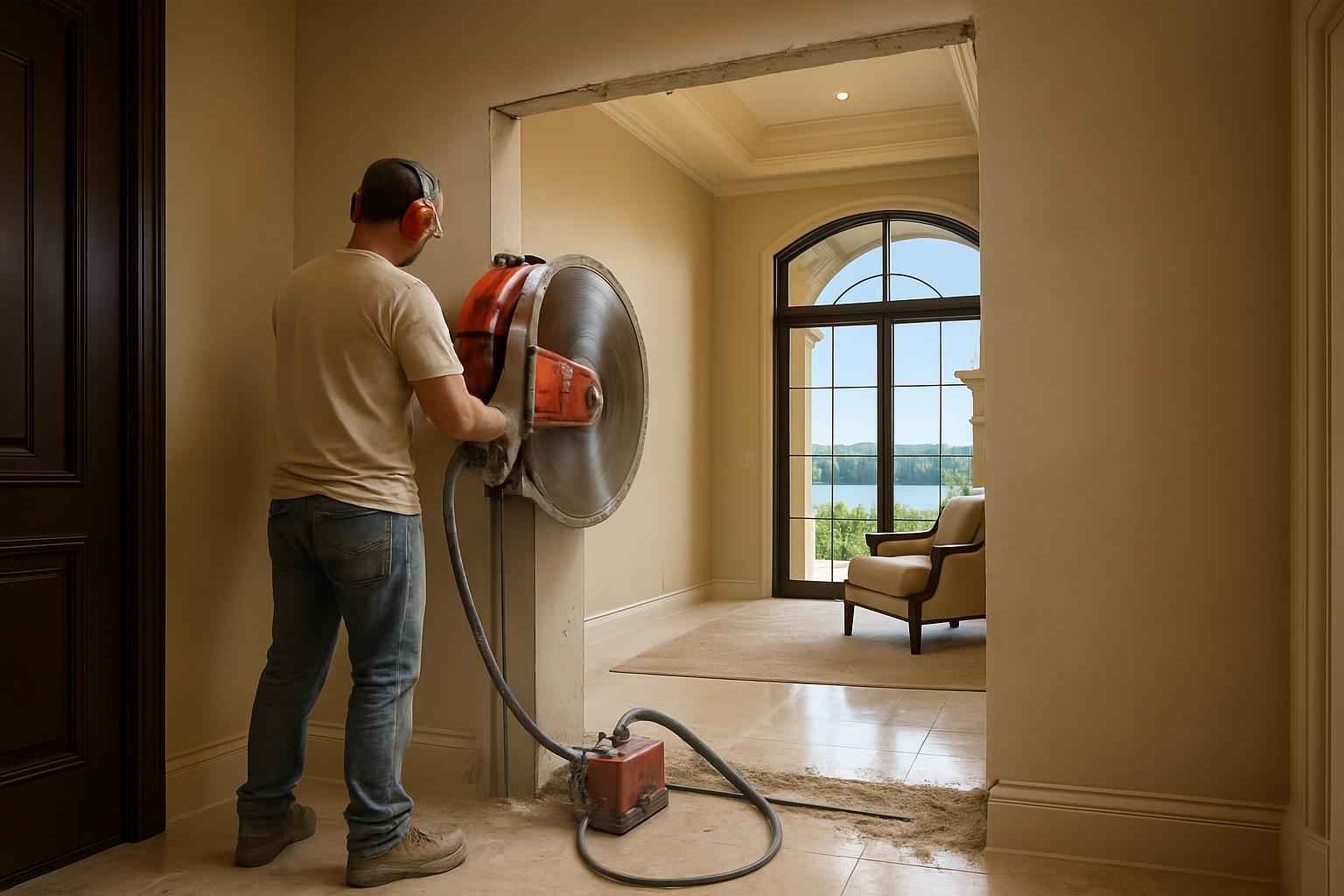 Wall Cut In Service in Granite Shoals TX