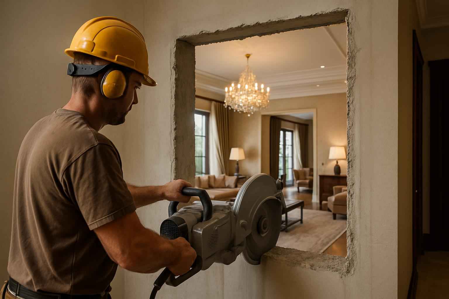 Wall Cut In Service in Hunt TX