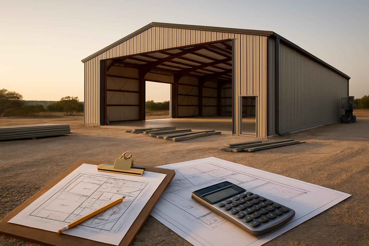 Warehouse Build Cost Estimate in Mountain Home TX