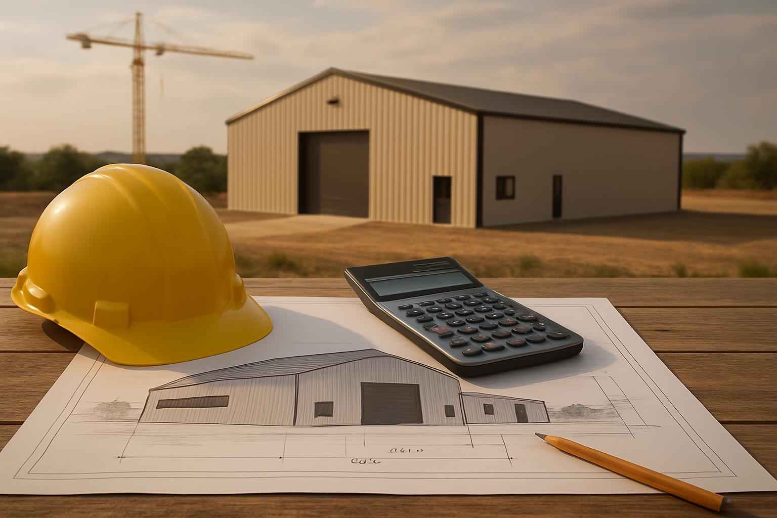Warehouse Build Cost Estimate in Round Mountain TX