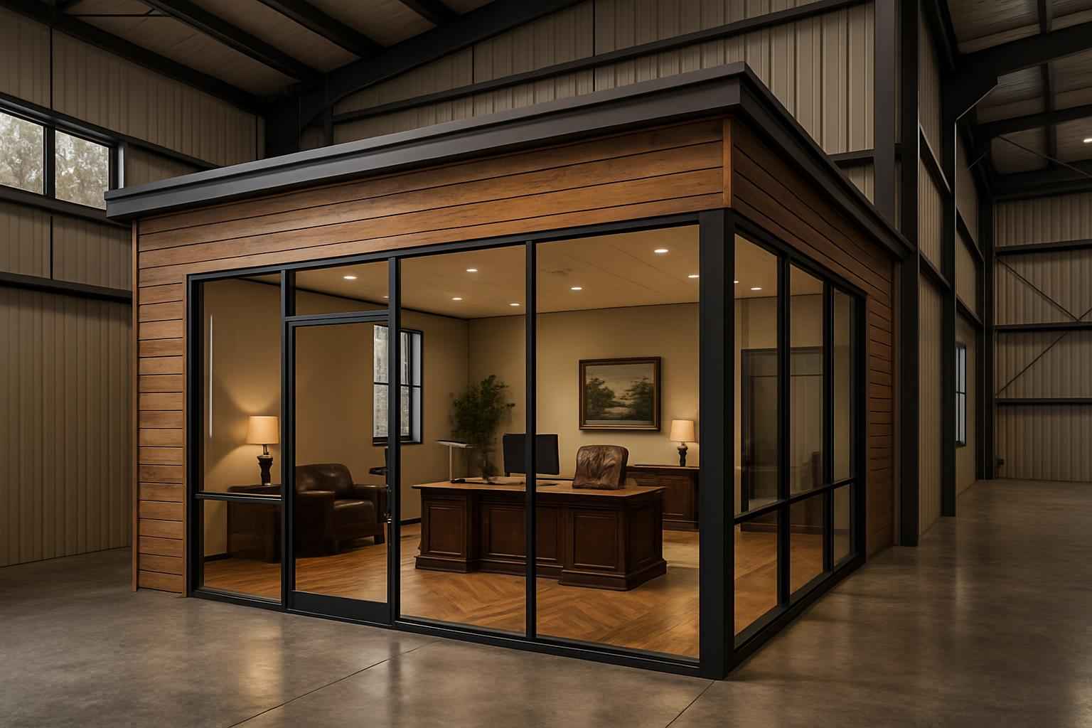 Warehouse Office Build Out in Boerne TX