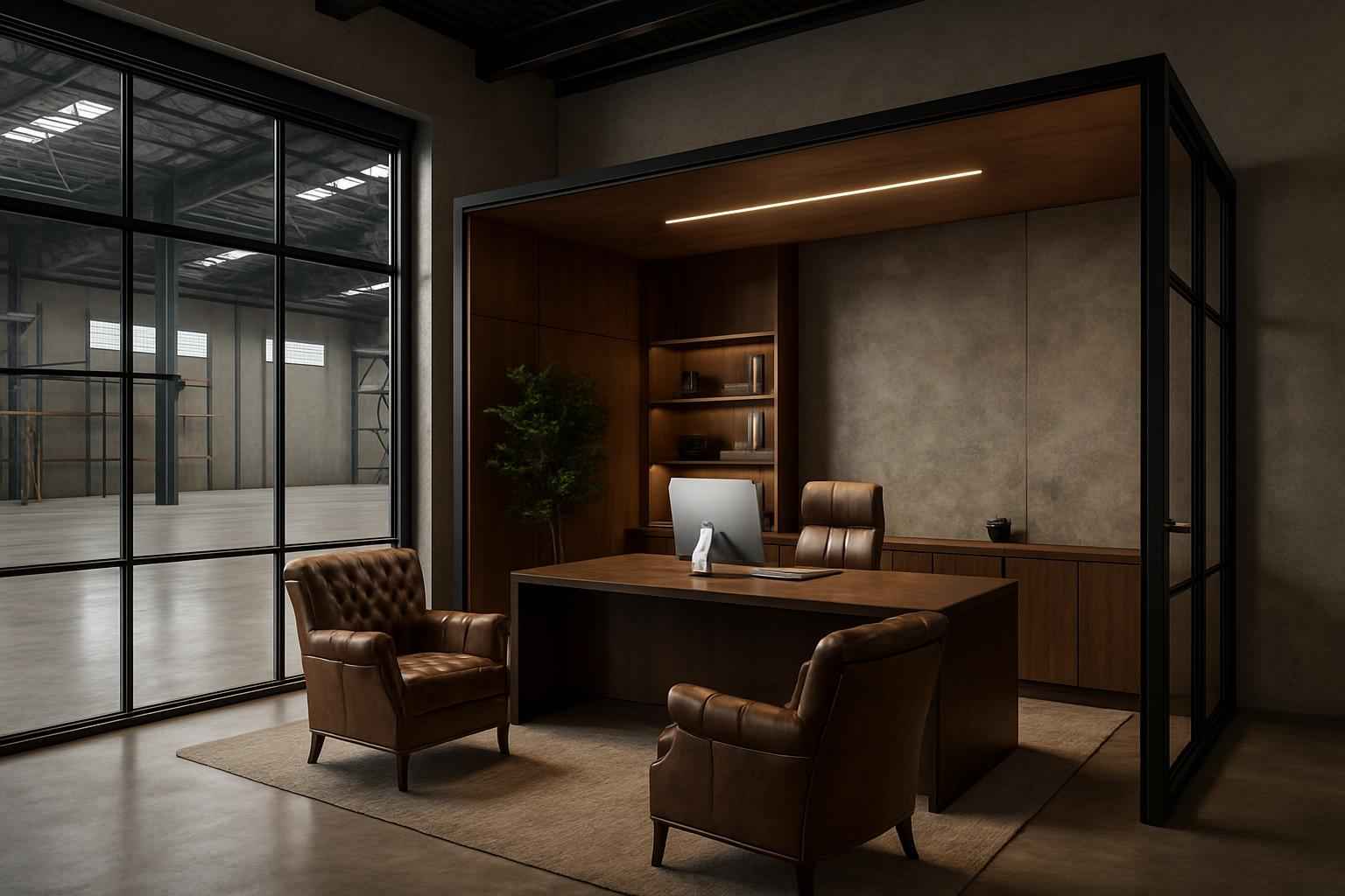 Warehouse Office Build Out in Cypress Mill TX