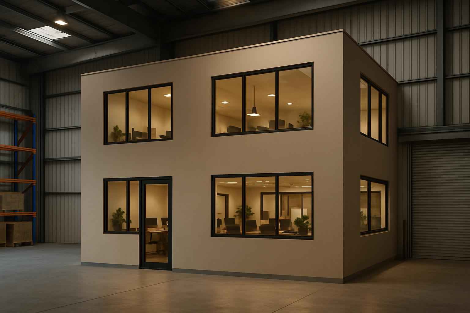 Warehouse Office Build Out in Kendalia TX