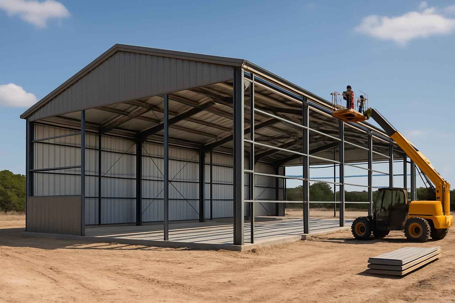 Warehouse Shell Construction in Boerne TX