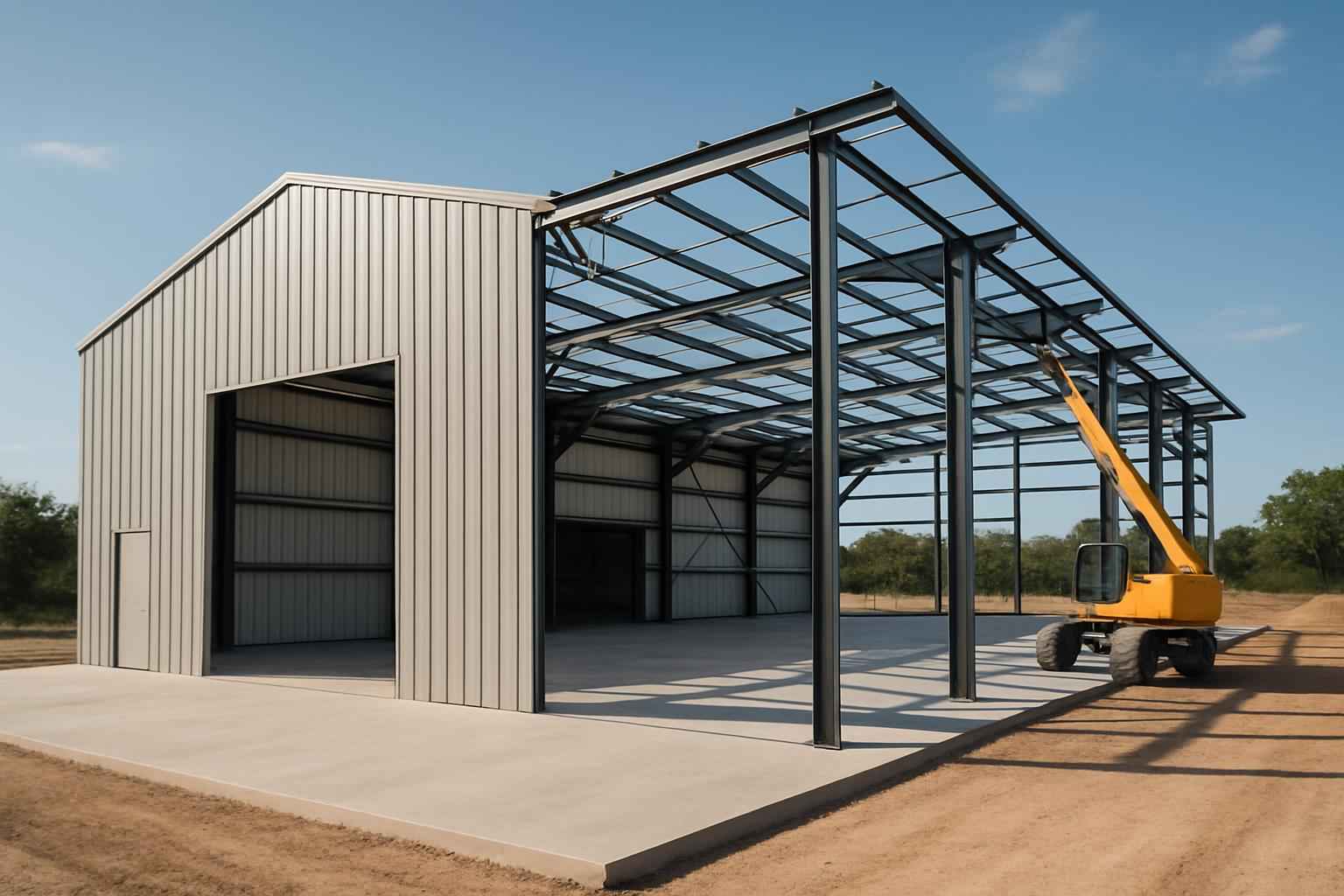 Warehouse Shell Construction in Kendalia TX