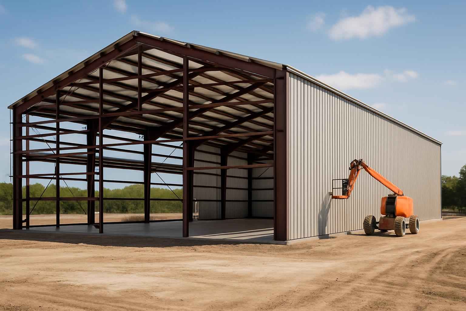Warehouse Shell Construction in Kingsland TX