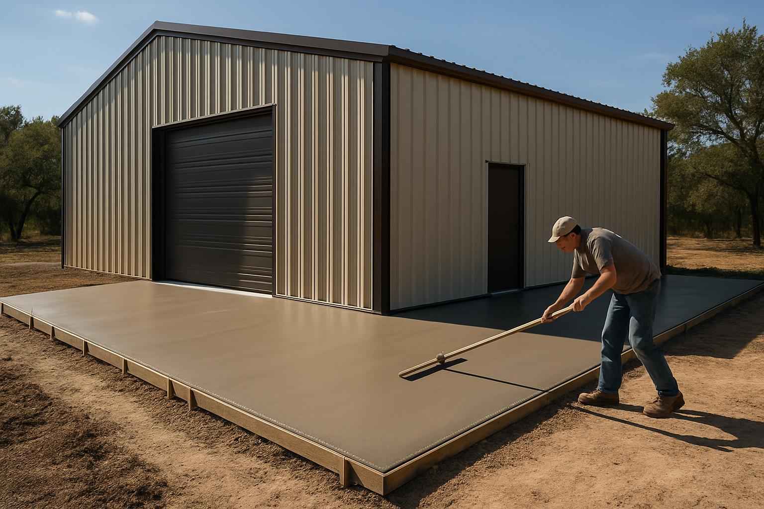 Apron Slab Installation Service in Medina TX