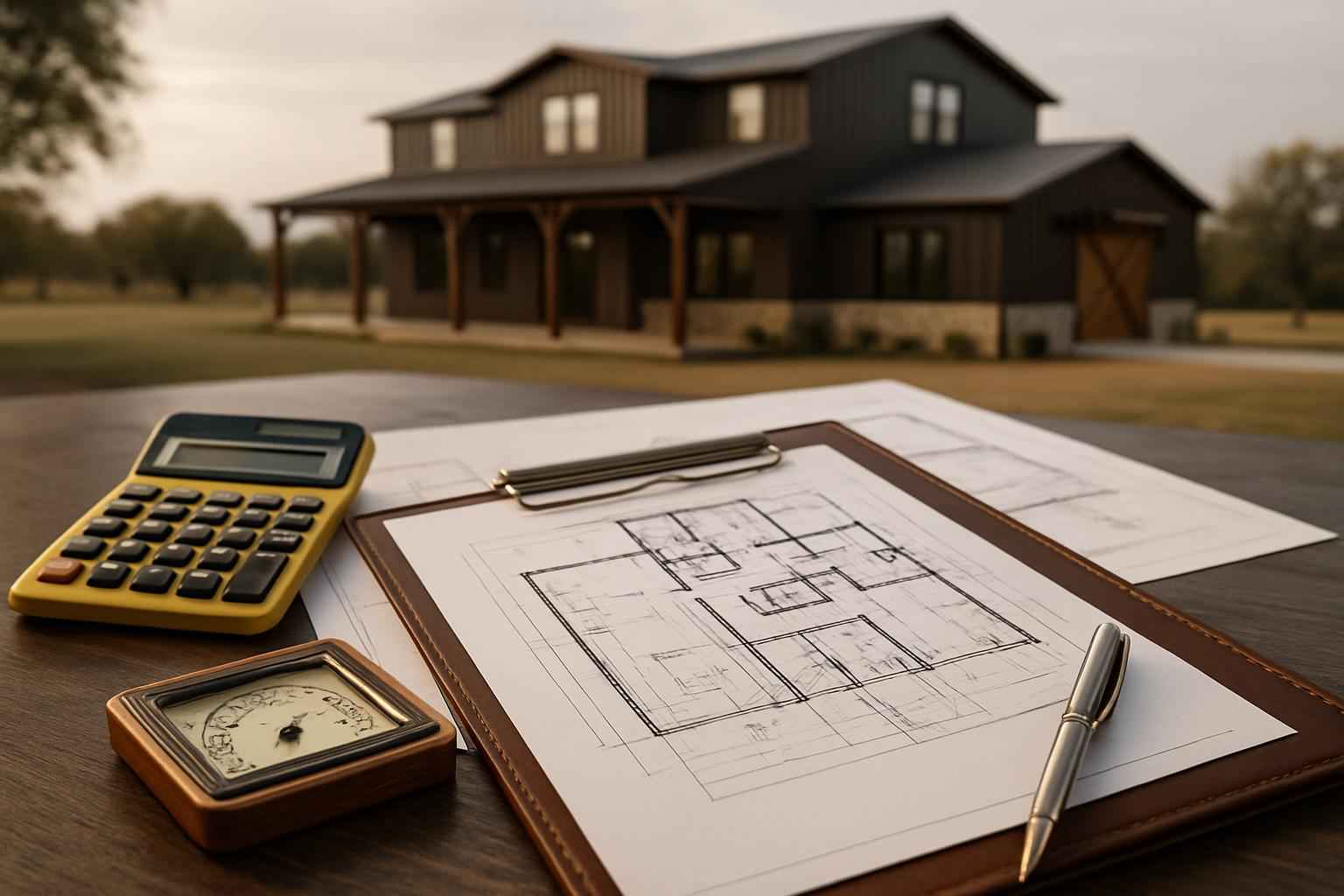 Barndominium Cost Estimate in Mason TX