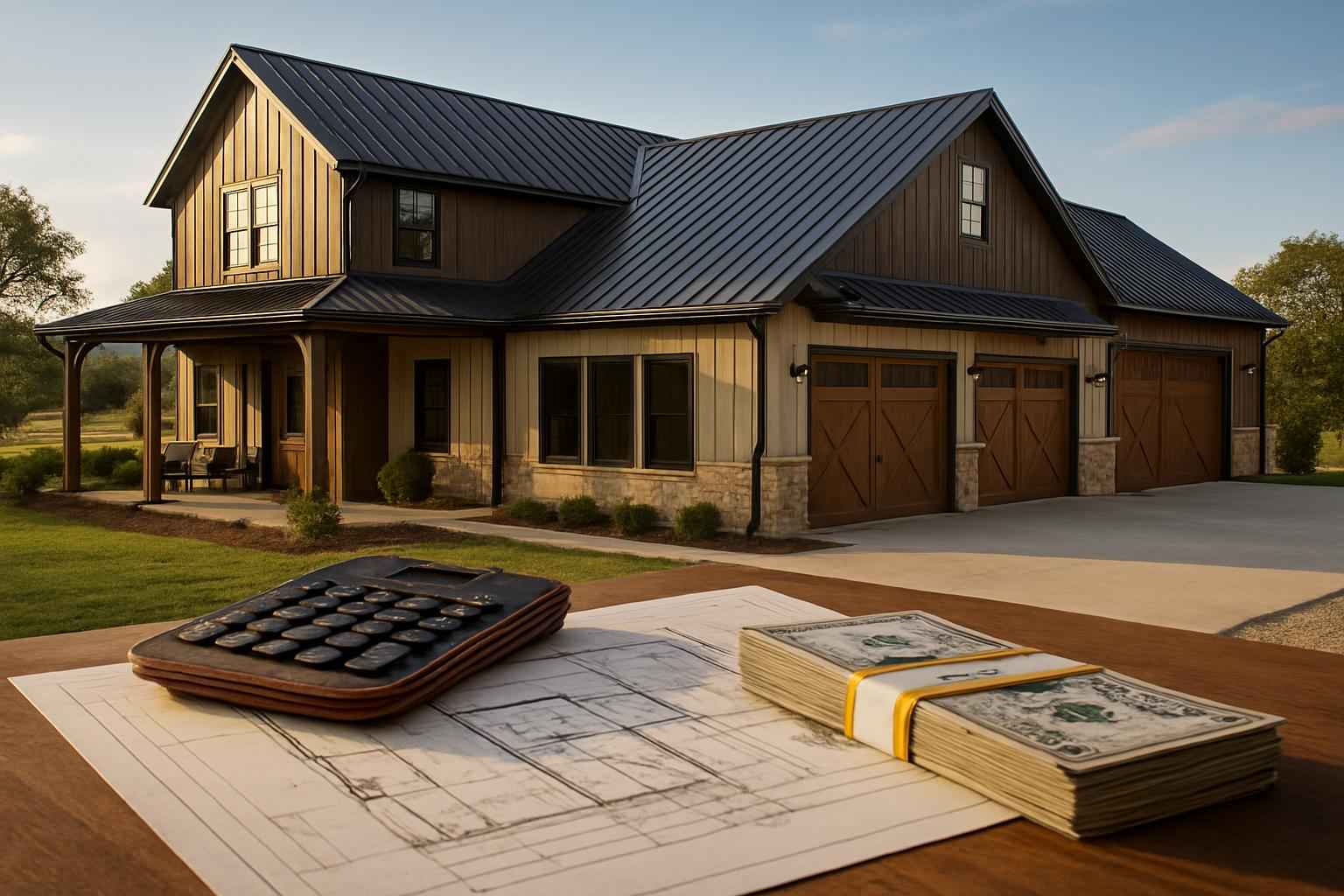 Barndominium Cost Estimate in Medina TX